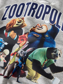 NAME IT Sweatshirt Noel Zootropolis Grey Melange